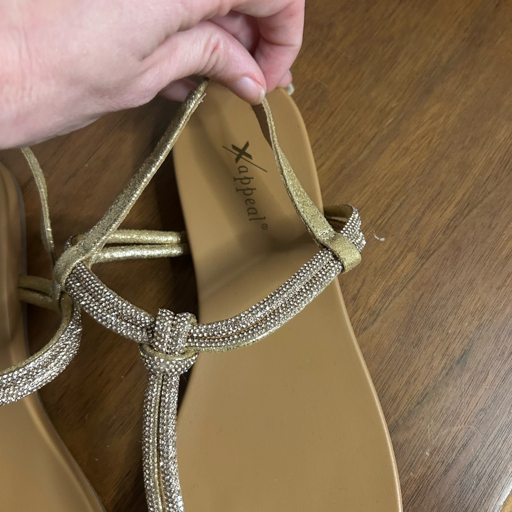 Xappeal Kali Women's Sandal, Size 7, Color Bronze - Picture 6 of 6
